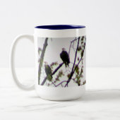 Bald Eagle Tweekleurige Koffiemok (Links)