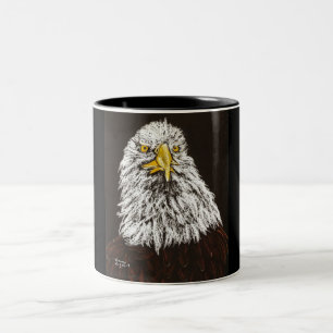 bald Eagle Tweekleurige Koffiemok