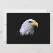 Bald Eagle-uitnodiging Kaart (Voorkant)