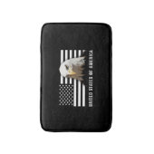 Bald Eagle & US Flag Badmat (Voorkant Verticaal)