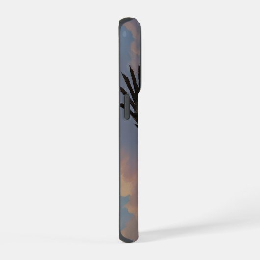 Bald Eagle vangt een zalm in de schemering iPhone Hoesje (Rechterkant)