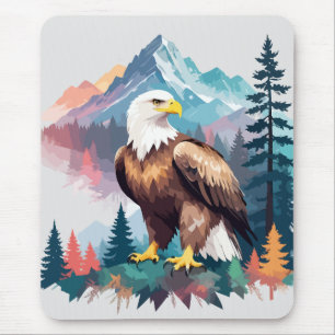 Bald Eagle Vector Art Animal Majestic Natuur Muismat