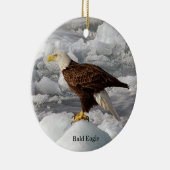 Bald Eagle-versiering Keramisch Ornament (Rechts)