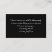 Bald Eagle visitekaartje (Achterkant)