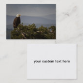 Bald Eagle - Visitekaartje (Voorkant / Achterkant)