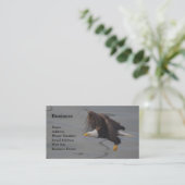 Bald Eagle Vist Wildlife Visitekaartjes (Staand voorkant)