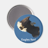 Bald Eagle Vlucht Collectie II Magneet (Voorkant / Achterkant)