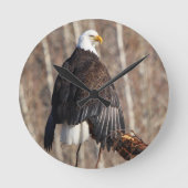 Bald Eagle Wall klok (Voorkant)