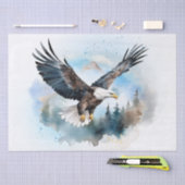 Bald Eagle Waterverf Tissuepapier (Craft)
