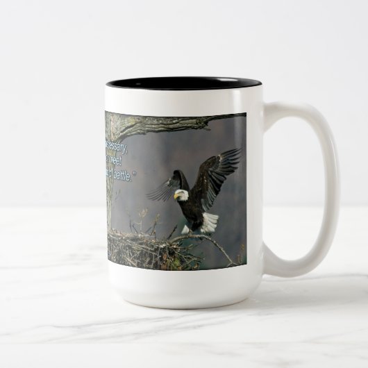 Bald Eagle - wees kinder dan de noodzakelijke Mok (Rechts)