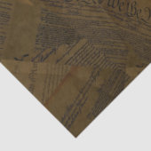 Bald Eagle Wij de grondwet van het volk Tissuepapier (Detail)