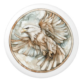 Bald Eagle Wild Tame en tijdloos Collectie Keramische Knop