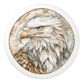 Bald Eagle Wild Tame en tijdloos Collectie Keramische Knop