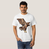 Bald Eagle Wildlife Fotografie omvergooien T-shirt (Voorkant volledig)