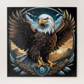 Bald Eagle Wildlife Legpuzzel (Verticaal)