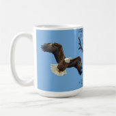 Bald Eagle Wing Drop Koffiemok (Links)