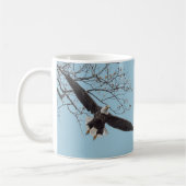 Bald Eagle Wingspread Koffiemok (Links)