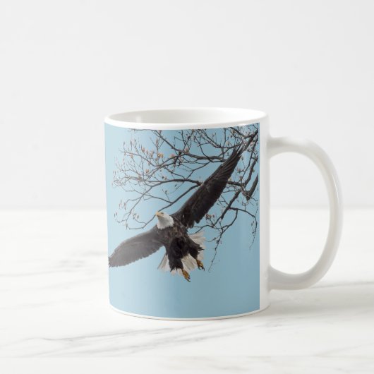 Bald Eagle Wingspread Koffiemok (Rechts)