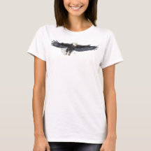 Bald Eagle with Wings Spread Women's T-Shirt