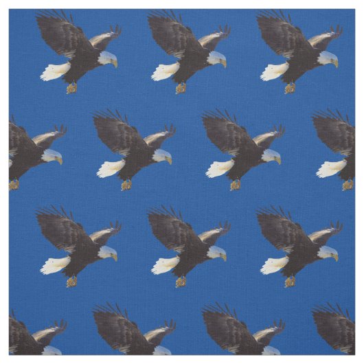 Bald Eagles American Bird Stof (Swatch)