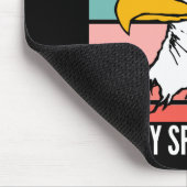 Bald Eagles is mijn dierlijk Muismat (Hoek)