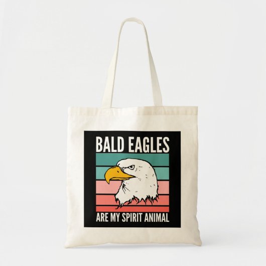 Bald Eagles is mijn dierlijk Tote Bag (Voorkant)