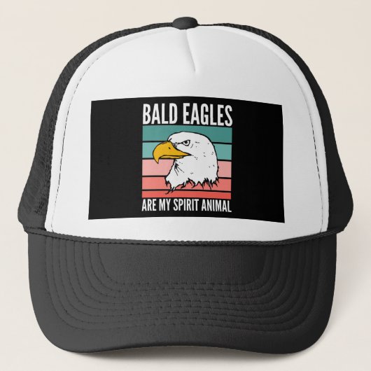Bald Eagles is mijn dierlijk Trucker Pet (Voorkant)