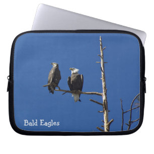 Bald Eagles-laptoptas Laptop Sleeve