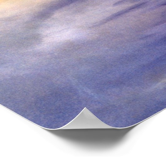 Bald Eagles over de Grote Muur van China Poster (Hoek)