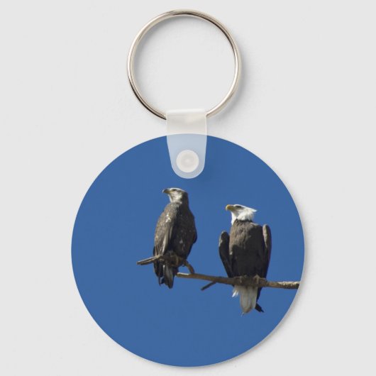 Bald Eagles Sleutelhanger (Voorkant)