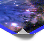 Bald Eagles, Space, Planets, Galaxies Art Poster (Hoek)