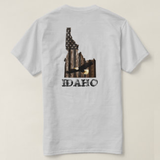 BALD ELGF - BRANDSTOFHOUT - IDAHO PATRIOT BLK T-SHIRT