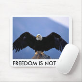 BALD ELGF OP ROCK, VRIJHEID IS NIET VRIJ MUISMAT (Met muis)