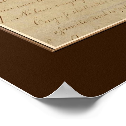 BALD ELGF & VLAG Patriottisch Poster met Citaat (Hoek)