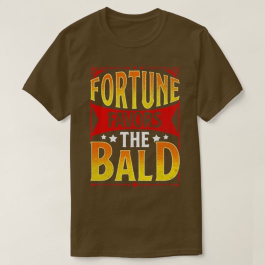 Bald Guy Baldness Funny voor de Bald T-shirt (Design voorkant)