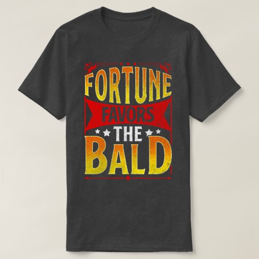 Bald Guy Baldness Funny voor de Bald T-shirt (Design voorkant)