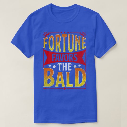 Bald Guy Baldness Funny voor de Bald T-shirt (Design voorkant)