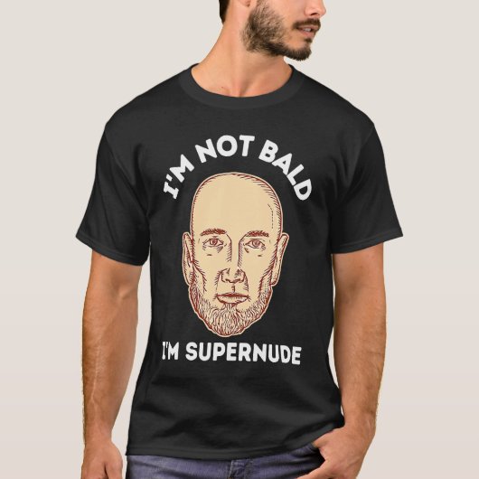 Bald Guy Hair Loss Alopecia And Baldness  1 T-shirt (Voorkant)