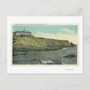 Bald Head Cliff en Exterior of Cliff House # Briefkaart