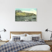 Bald Head Cliff en Exterior of Cliff House # Canvas Afdruk (Insitu (Slaapkamer))