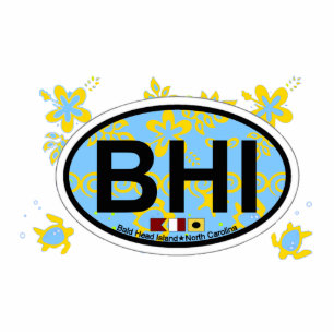 Bald Head Island. Fotobeeldje Magneet