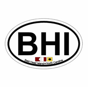 Bald Head Island. Fotobeeldje Magneet