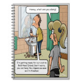 Bald Head Island Funny Notitieboek (Voorkant)