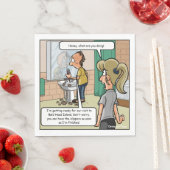 Bald Head Island Funny Party Servetten (Insitu)