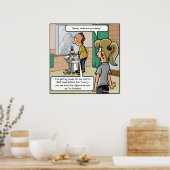 Bald Head Island Funny Poster (Keuken)