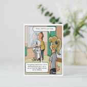 Bald Head Island Grappige Ansichtkaart Briefkaart (Staand voorkant)