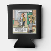 Bald Head Island Grappige Koelbox Blikjeskoeler (Achterkant)