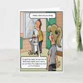 Bald Head Island Grappige Verjaardag Kaart (Voorkant)