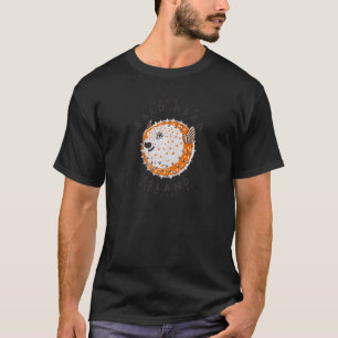 Bald Head Island Nc Weathered Weathered Puffyfish T-shirt