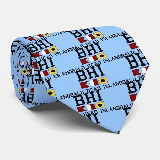 Bald Head Island. Stropdas (Opgerold)